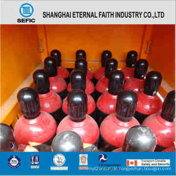 Industrieller nahtloser Stahlhochdruckgaszylinder (ISO9809 219-40-150)